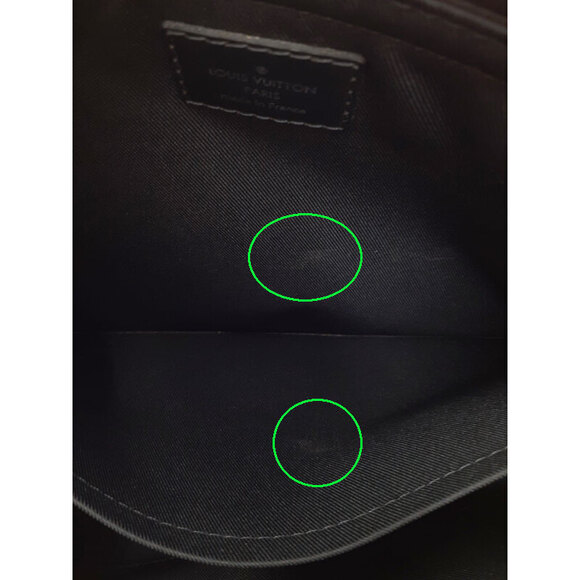 Louis Vuitton Monogram Eclipse Black Odysse Messenger Shoulder Bag - Picture 7 of 9